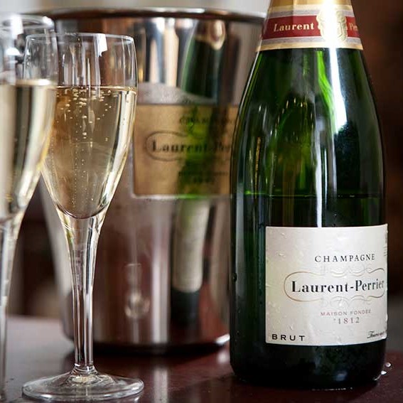 Bottle of Laurent Perrier La Cuvée Brut